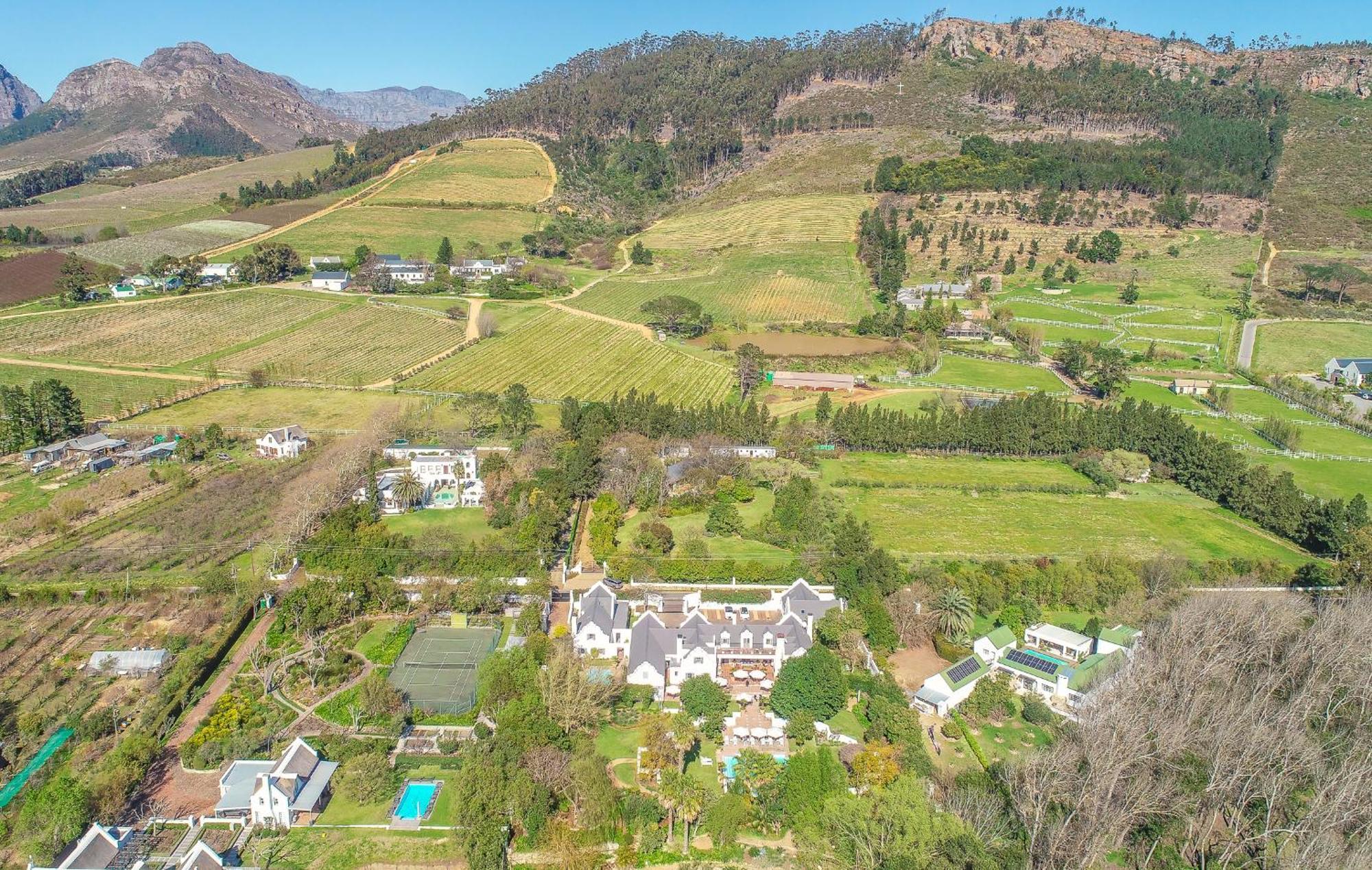 Franschhoek Manor Luxury Boutique Guesthouse Kültér fotó