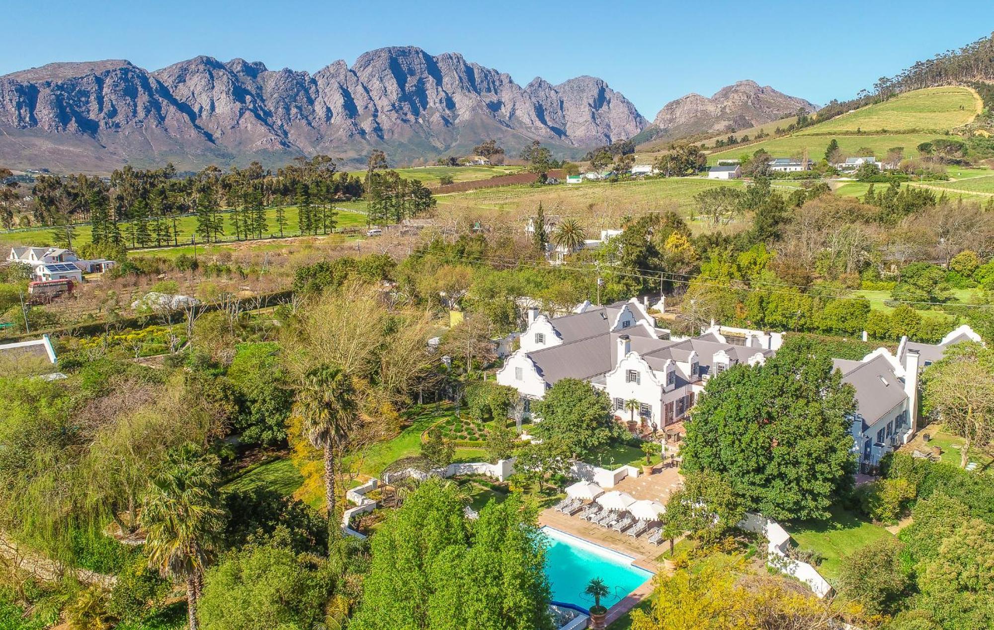 Franschhoek Manor Luxury Boutique Guesthouse Kültér fotó